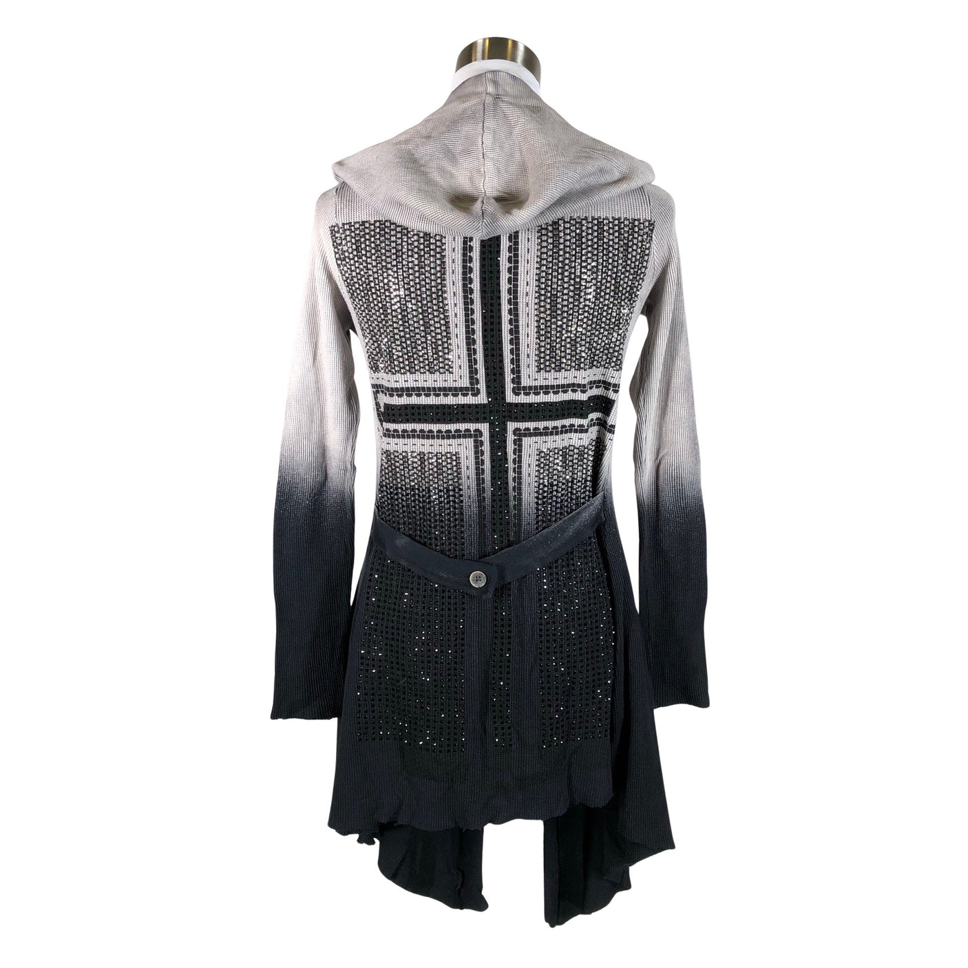 Naisten Vocal - Neuletakki, koko 36 - Harmaa (2)