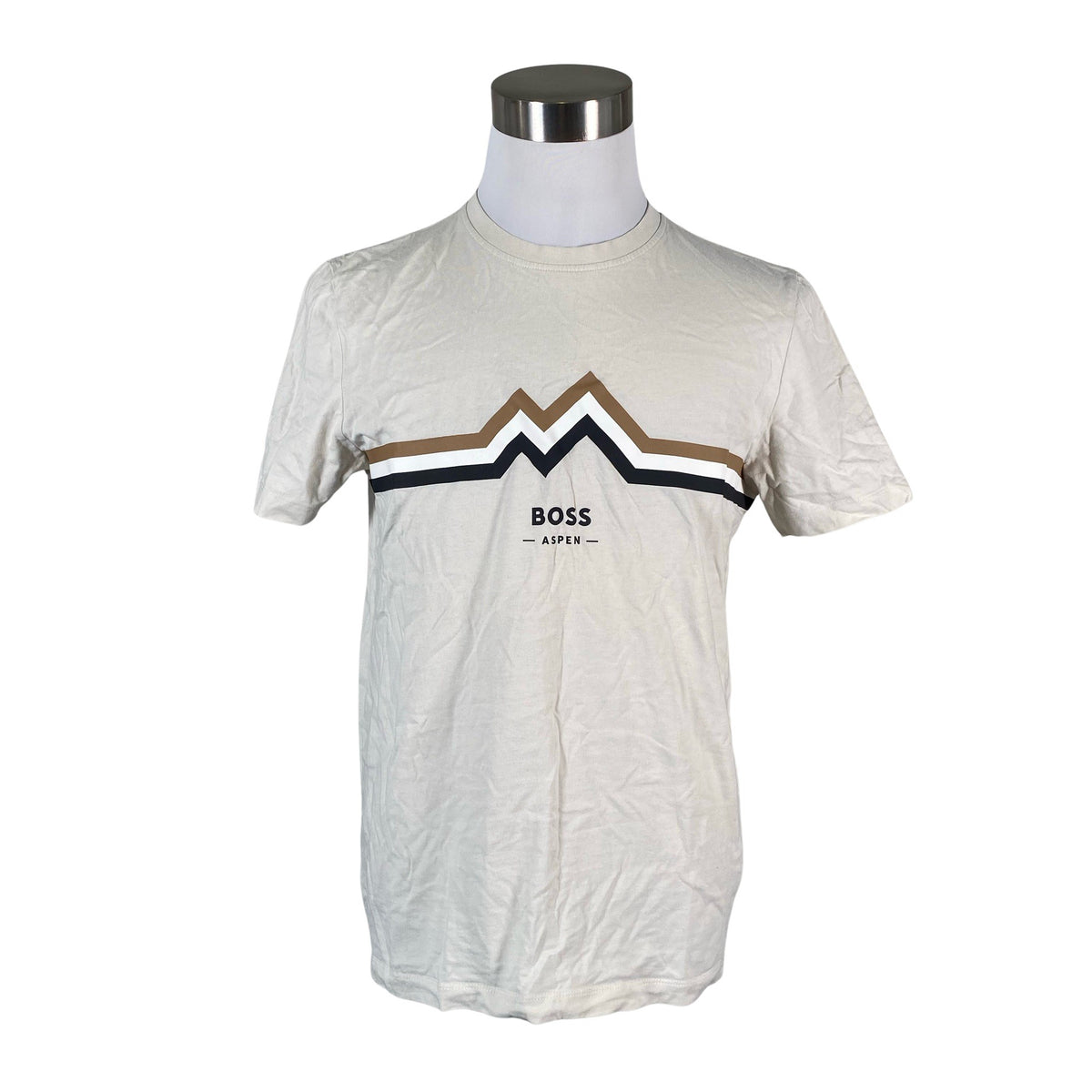 Miesten Hugo Boss - T-paita, koko L - Beige (1)