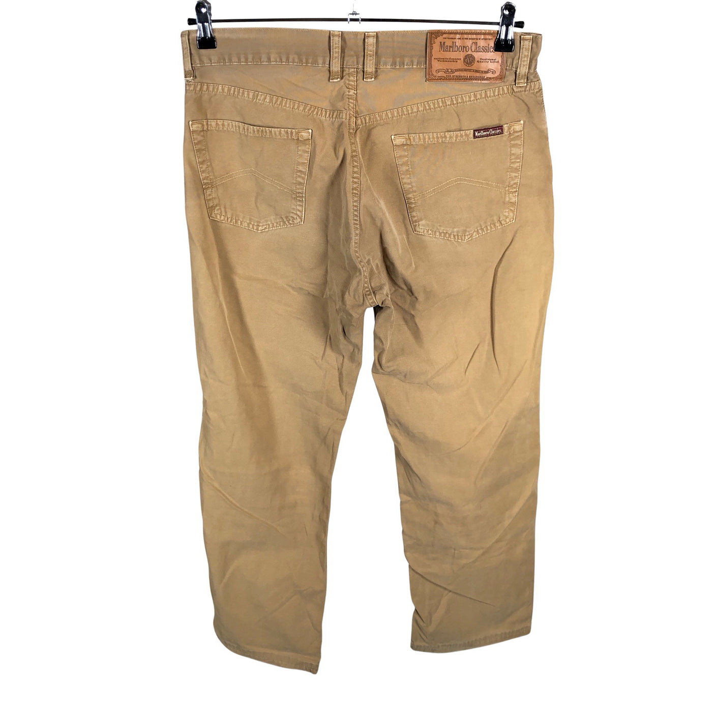 Miesten Marlboro Classics - Farkut, koko W33 - Ruskea (2)