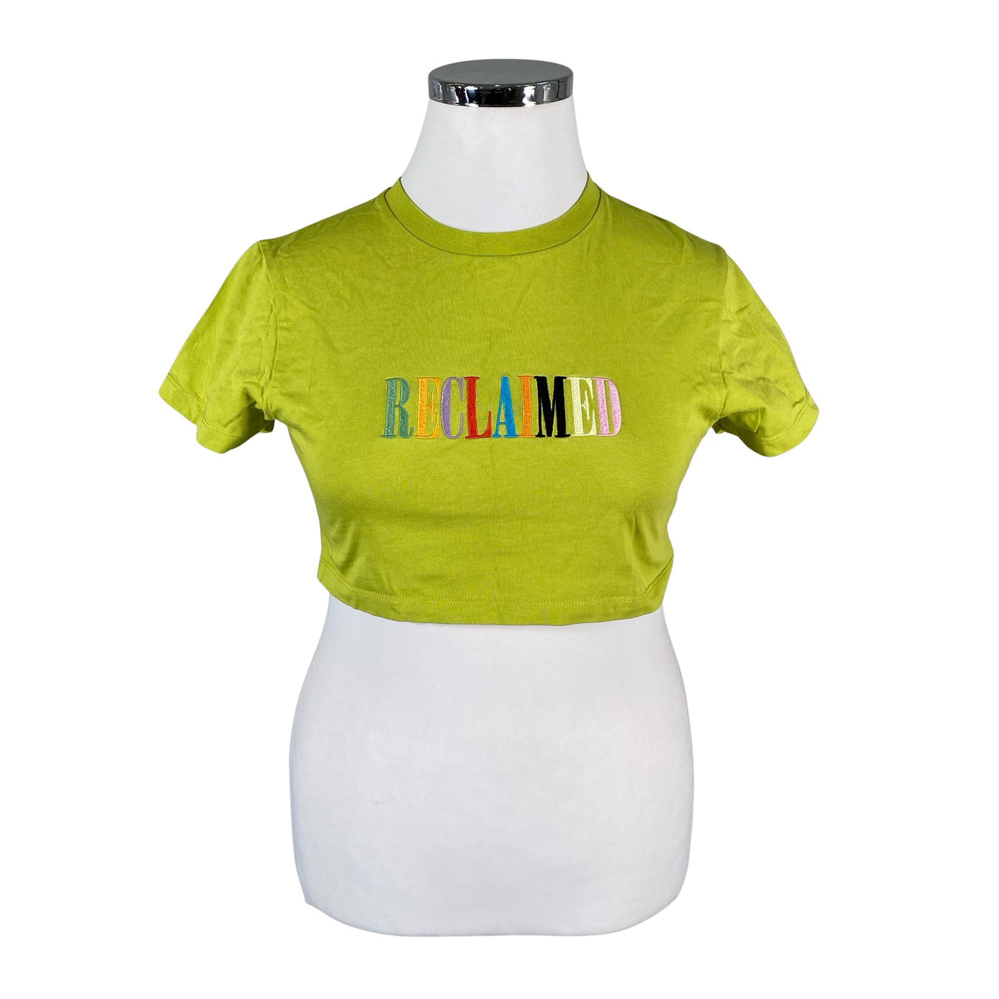 Naisten Reclaimed Vintage - T-paita, koko 42 - Vihreä (1)