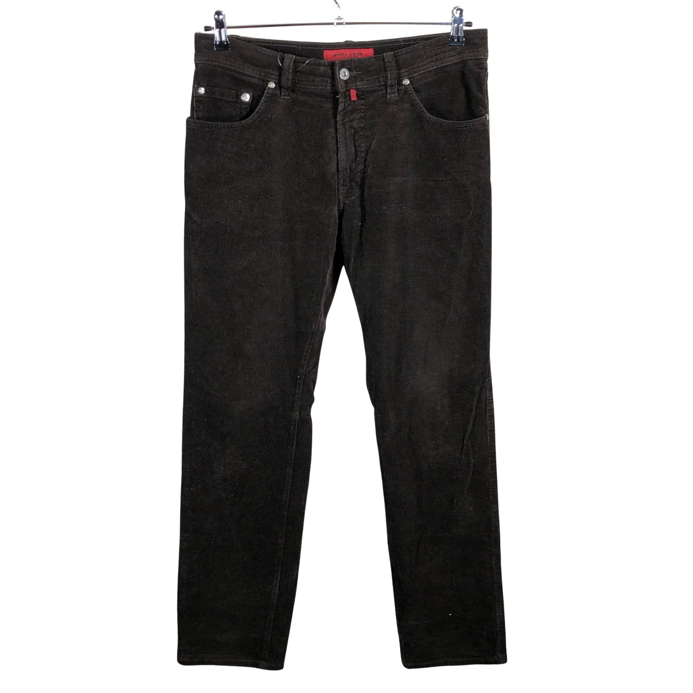 Miesten Pierre Cardin - Samettihousut, koko W34 - Ruskea (1)