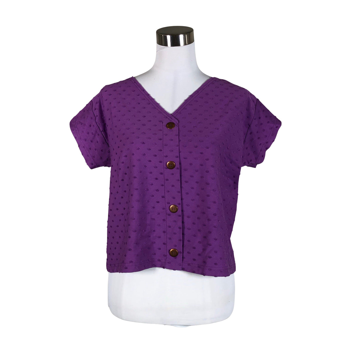 Naisten Aarrelabel - T-paita, koko 38 - Violetti (1)