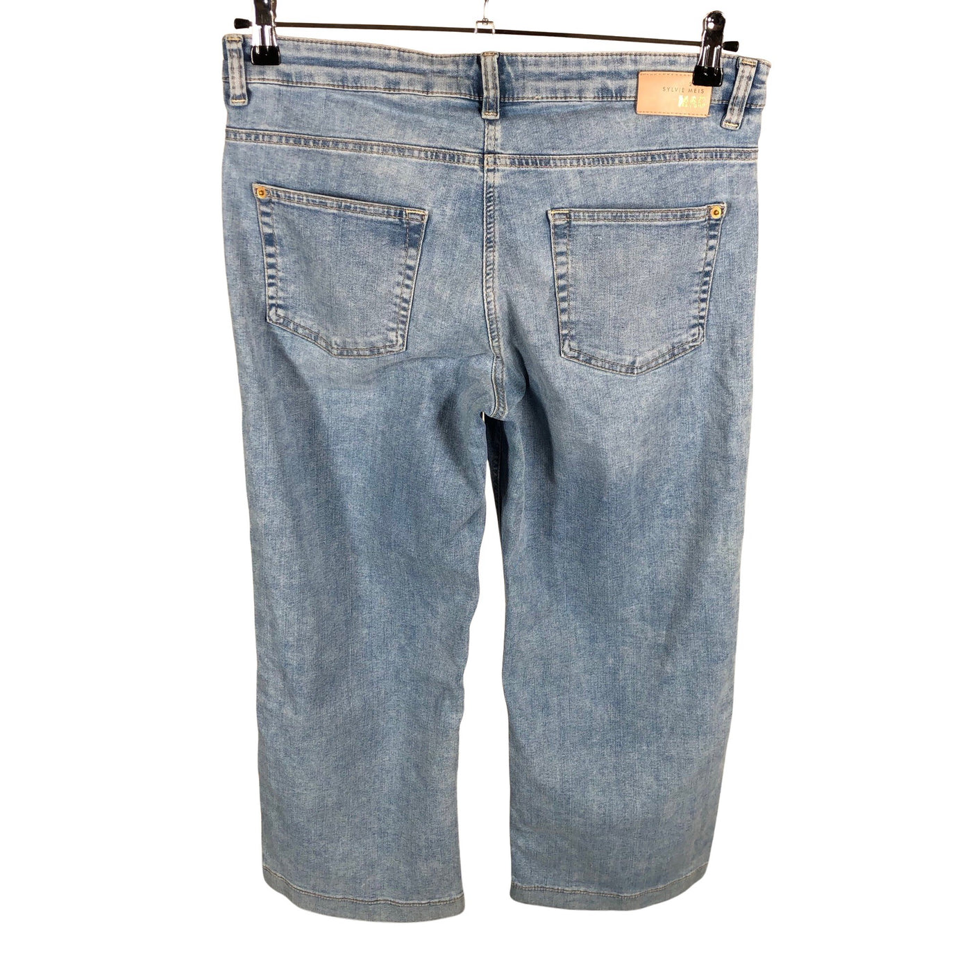 Naisten MAC - Farkkucaprit, koko 40 - Vaaleansininen (2)