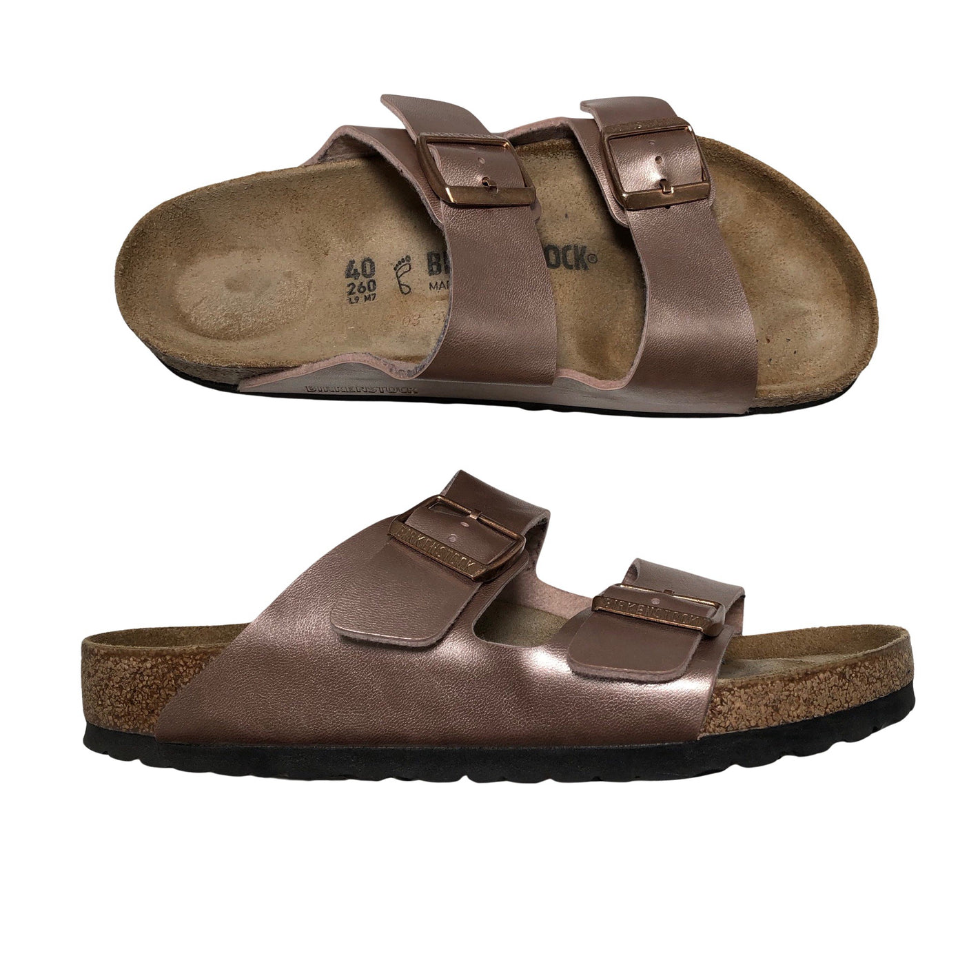 Naisten Birkenstock - Sandaalit, koko 40 - Vaaleanpunainen (1)