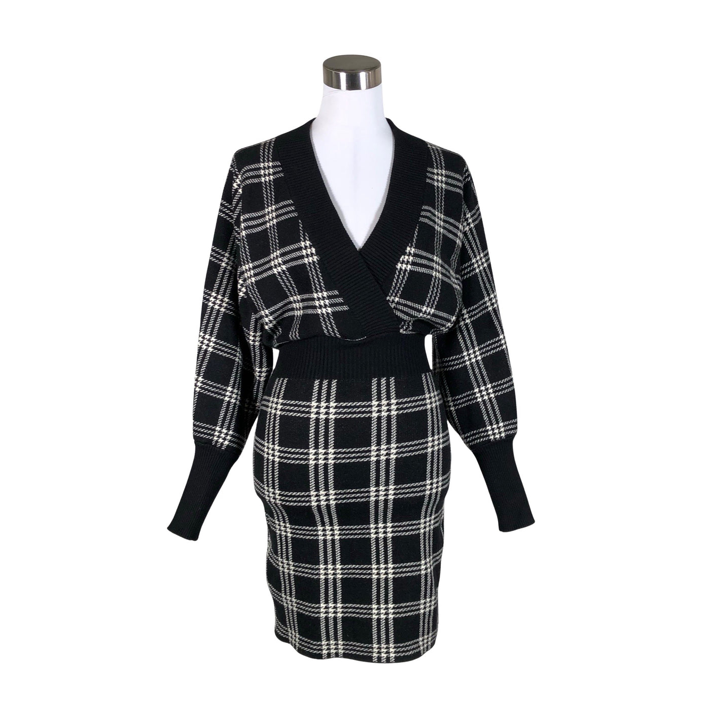 Naisten Yu & Me Paris - Neulemekko, koko 36 - Musta (1)