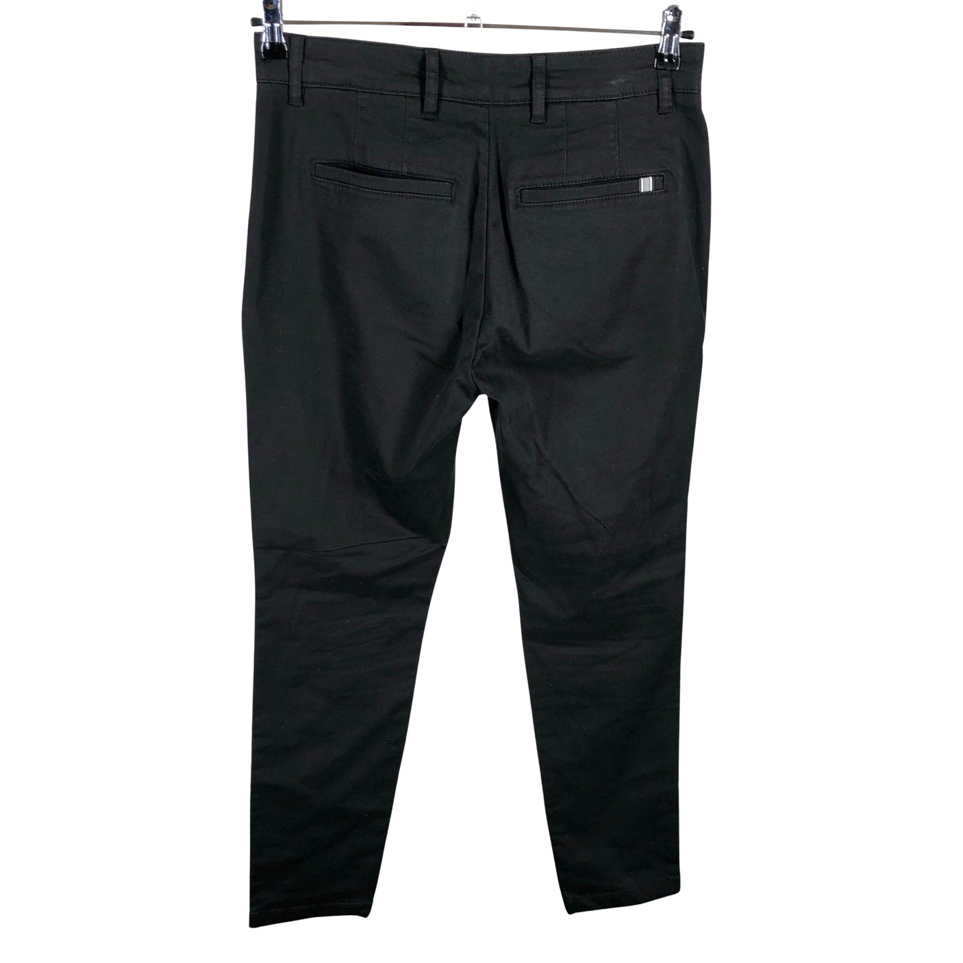 Miesten Solid - Chinot, koko W30 - Musta (2)