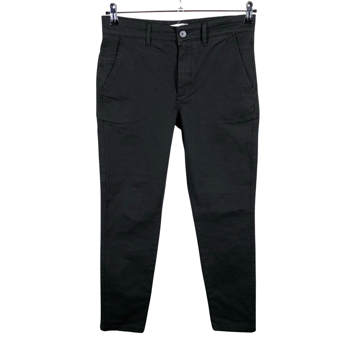 Miesten Solid - Chinot, koko W30 - Musta (1)