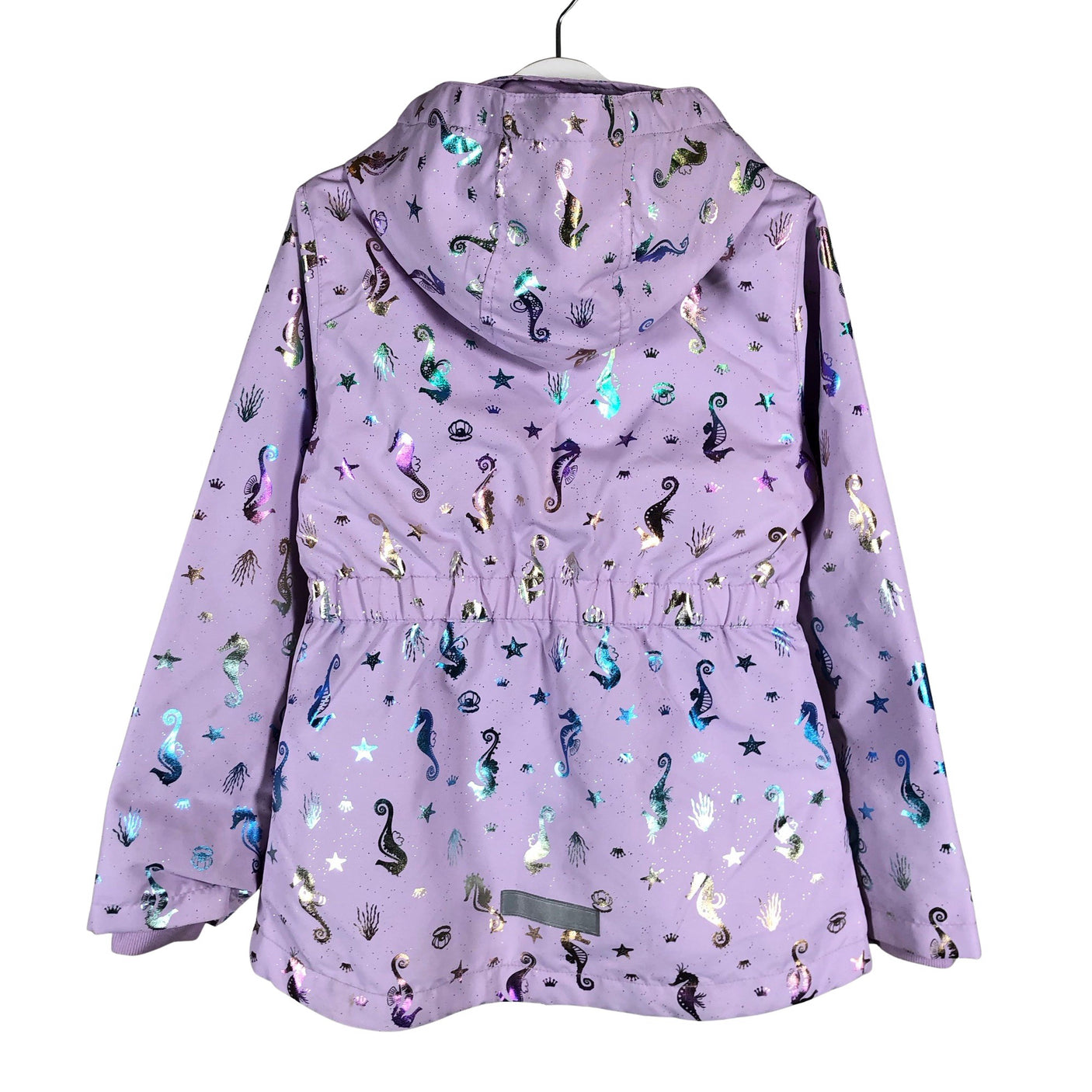 Tyttöjen Name It - Välikausitakki, koko 116 - 122 - Violetti (2)