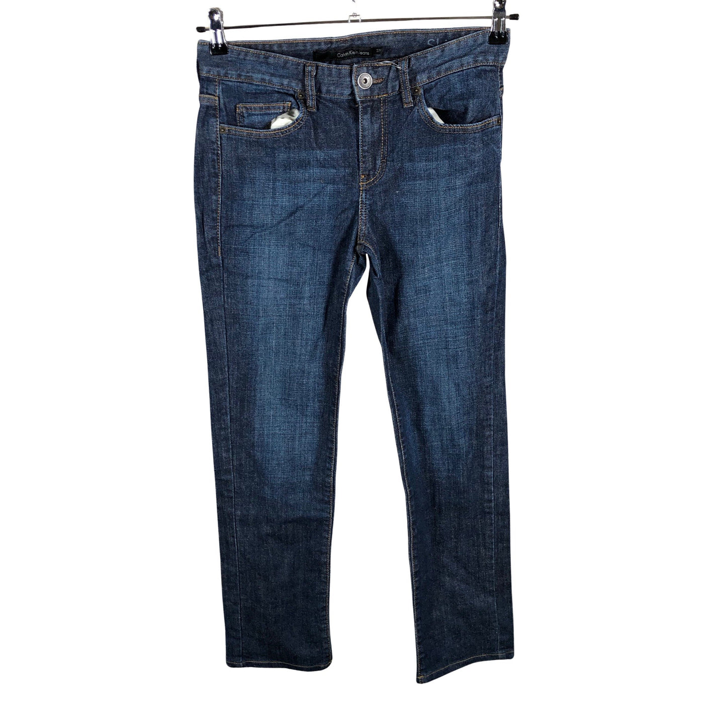 Naisten Calvin Klein Jeans - Farkut, koko W27 - Sininen (1)