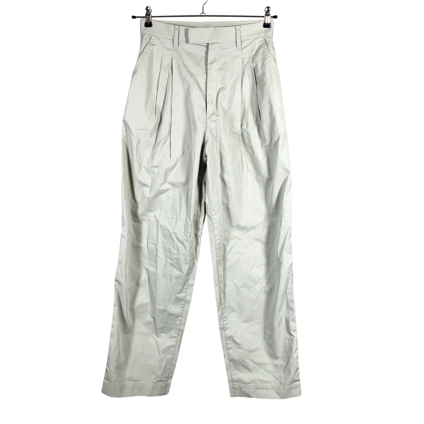 Naisten Uniqlo - Kangashousut, koko W27 - Vihreä (1)