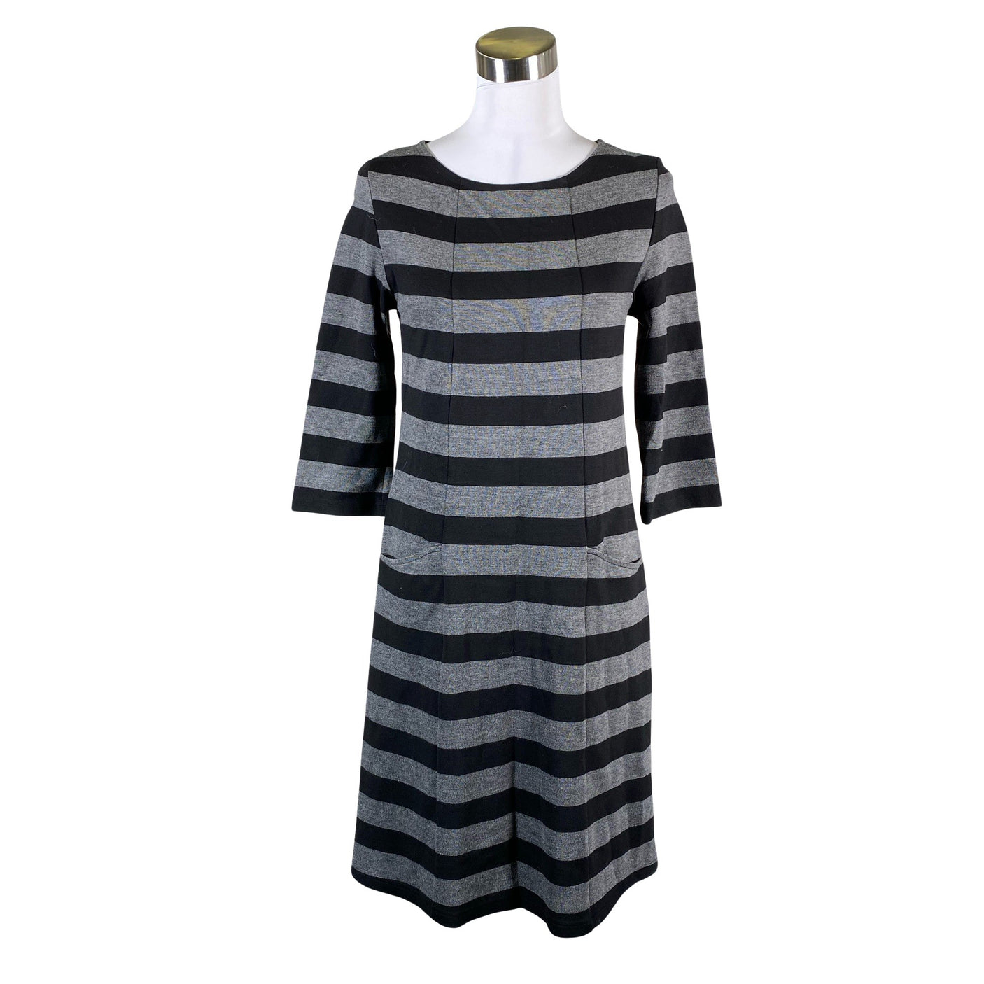 Naisten Marimekko - Trikoomekko, koko 34 - Harmaa (1)