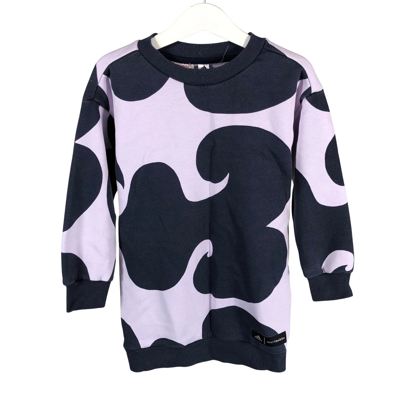 Tyttöjen Adidas - Collegemekko, koko 104 - 110 - Violetti (1)