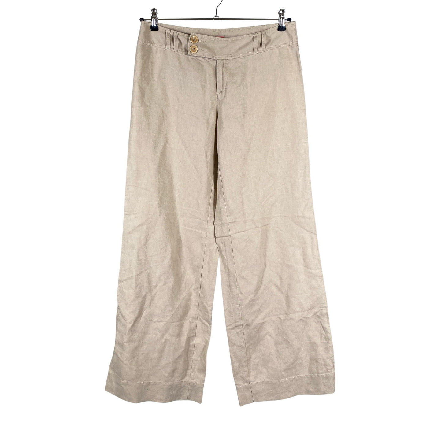 Naisten Esprit - Kangashousut, koko 38 - Beige (1)