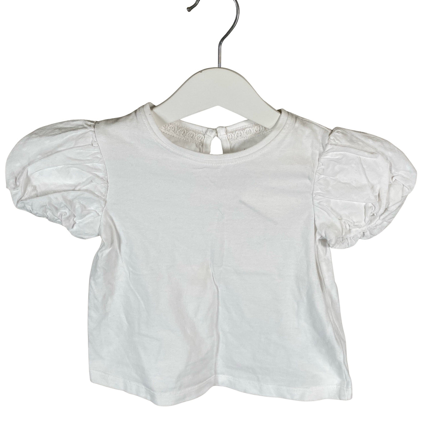 Tyttöjen Next - T-paita, koko 80 - 86 - Valkoinen (1)