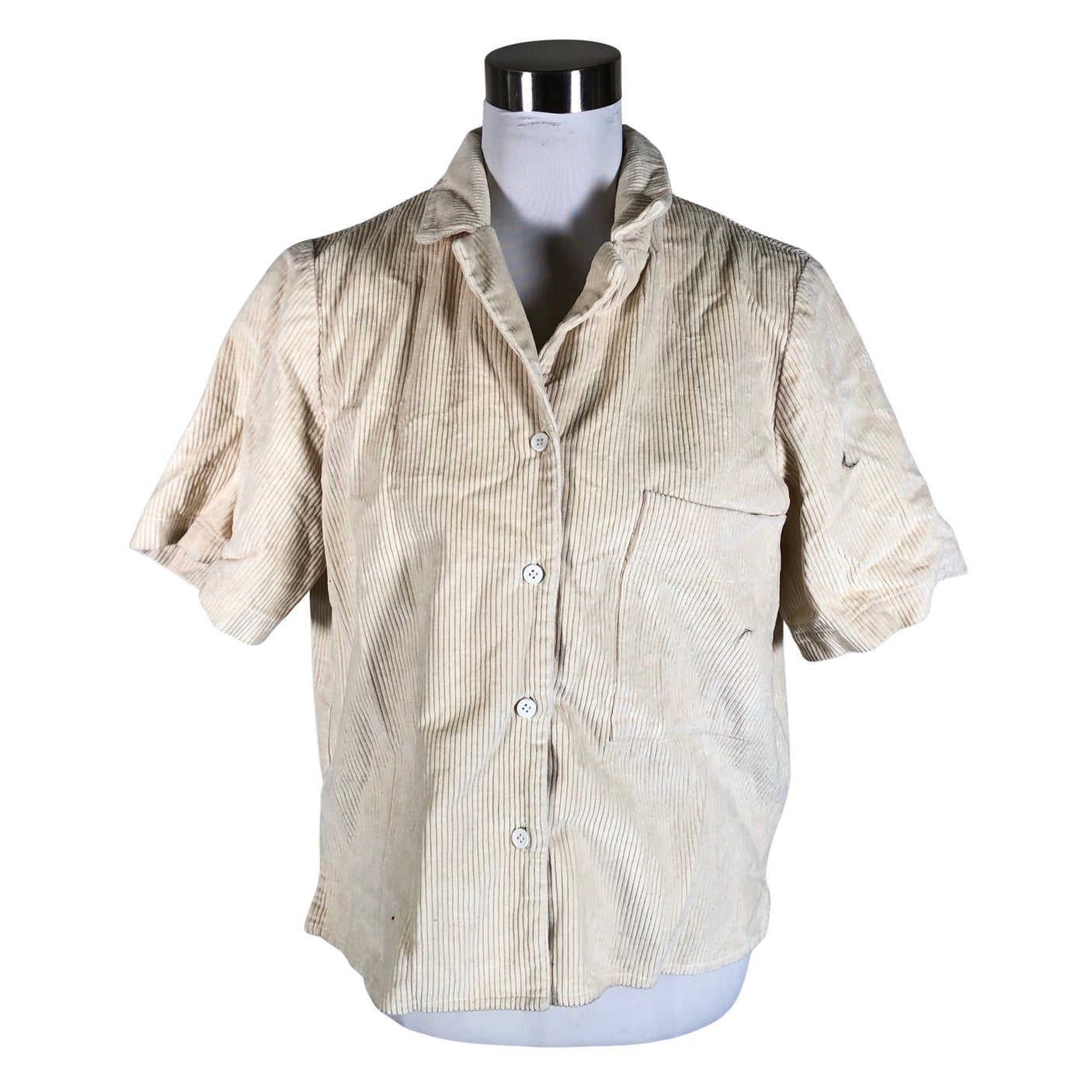 Naisten Archetype - Lyhythihainen pusero, koko 40 - Beige (1)