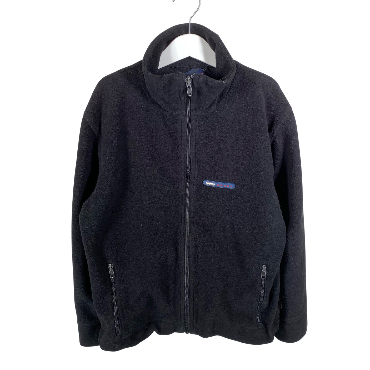 Unisex Reima - Fleecetakki, koko 134 - 140 - Musta (1)