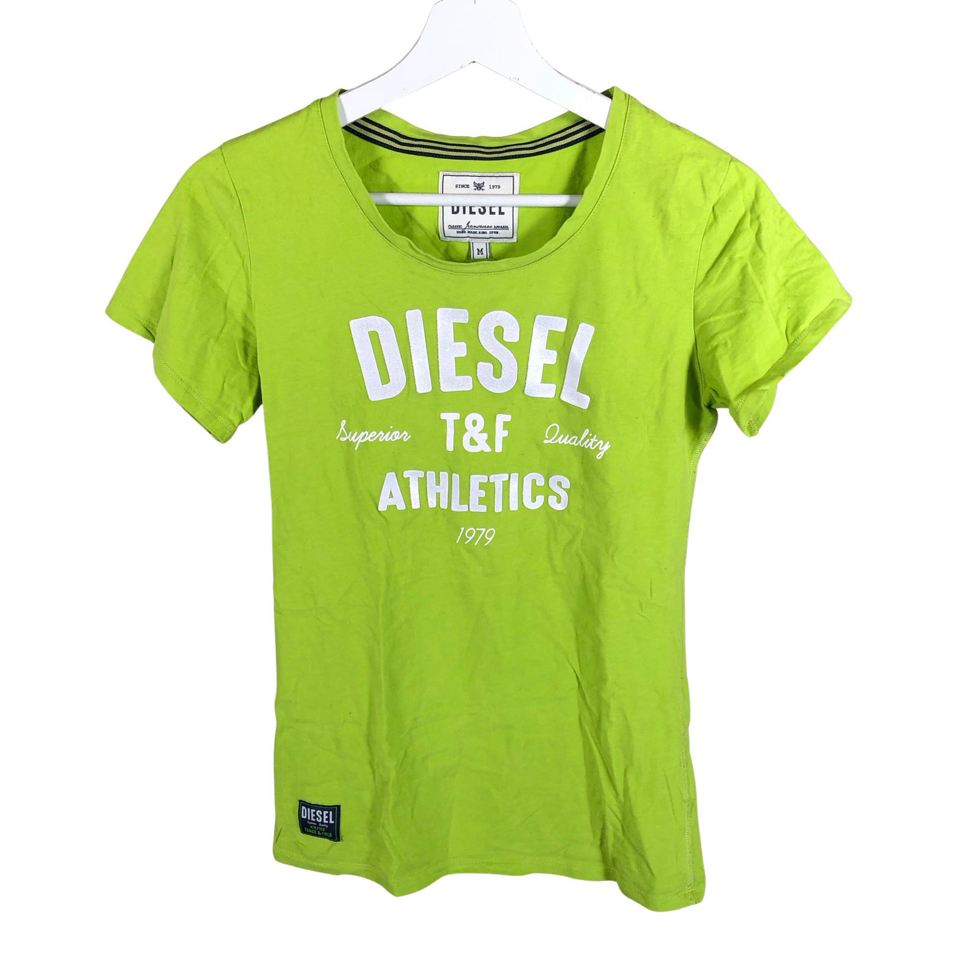 Naisten Diesel - T-paita, koko 38 - Vihreä (1)