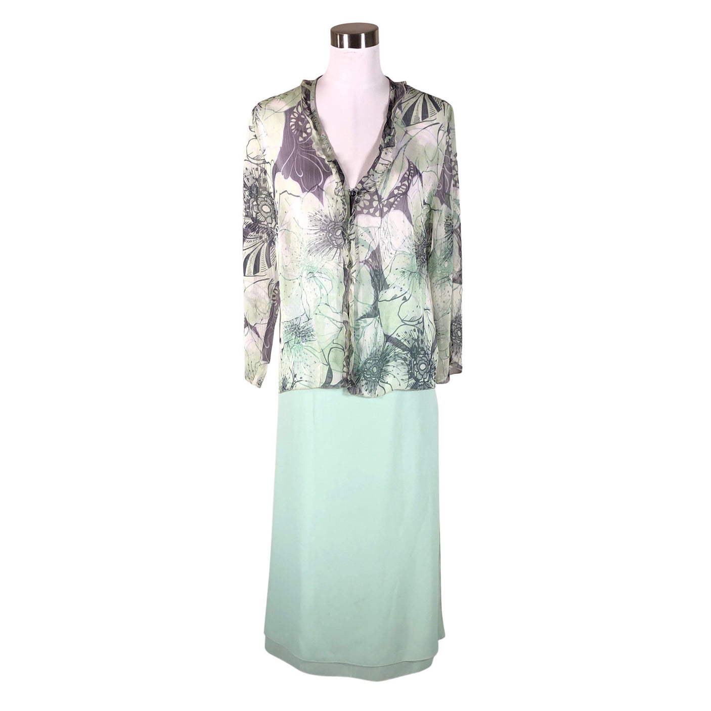 Naisten Kirsten Krog Design - Kangashame, koko 40 - Vihreä (1)