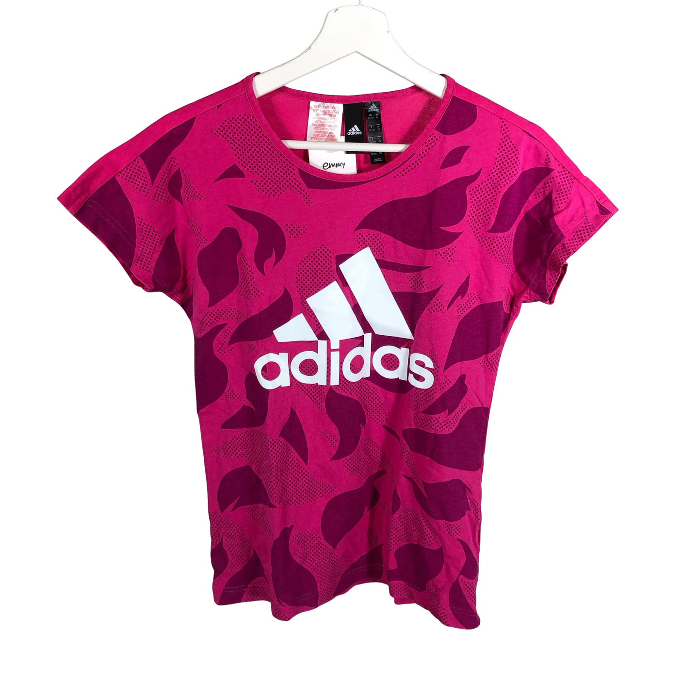 Tyttöjen Nike - T-paita, koko 164 - 170 - Pinkki (1)