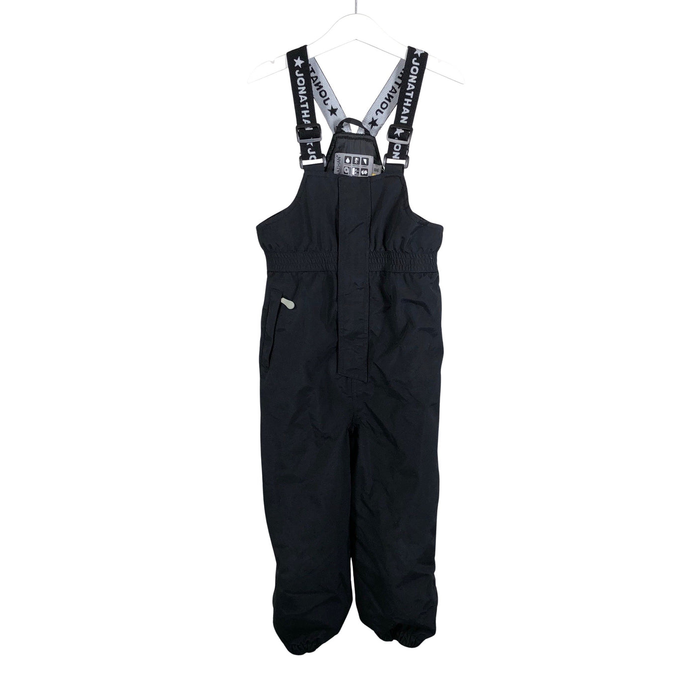 Unisex Jonathan - Toppahousut, koko 110 - 116 - Musta (1)