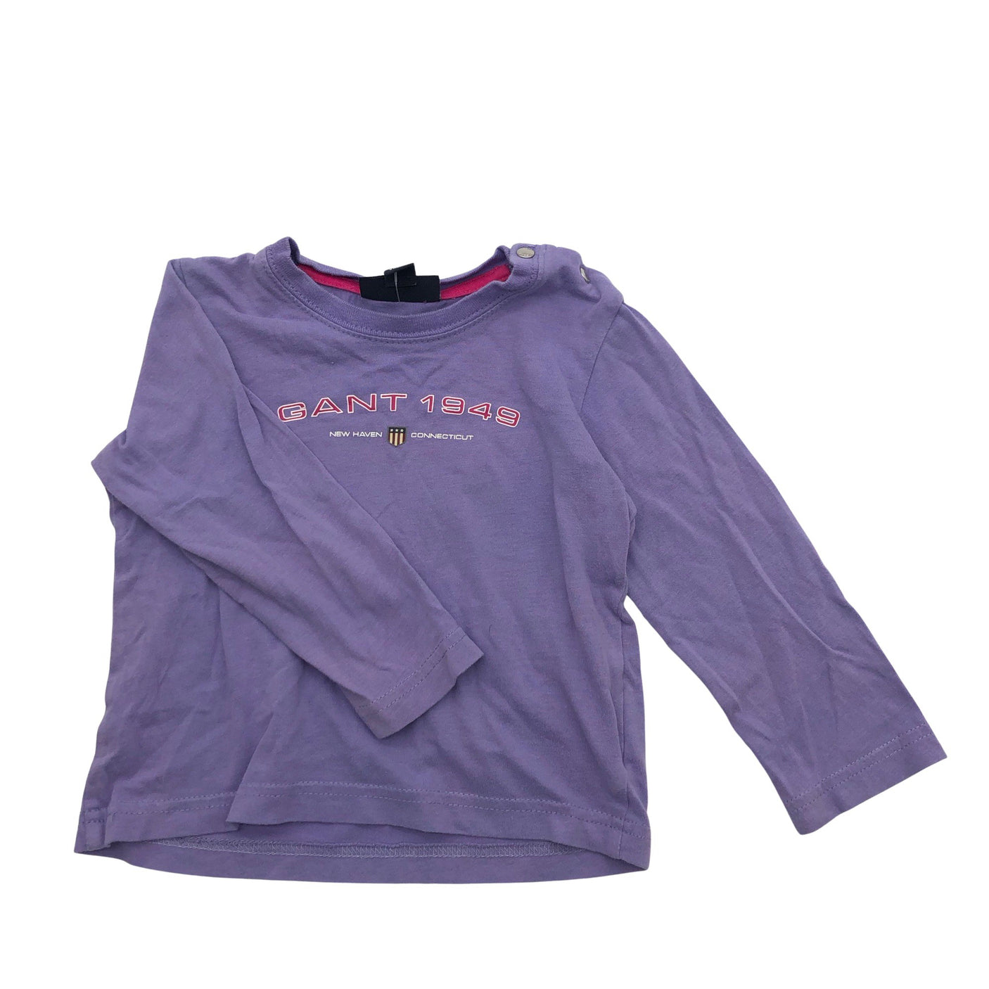 Unisex Gant - Trikoopaita, koko 68 - 74 - Violetti (1)