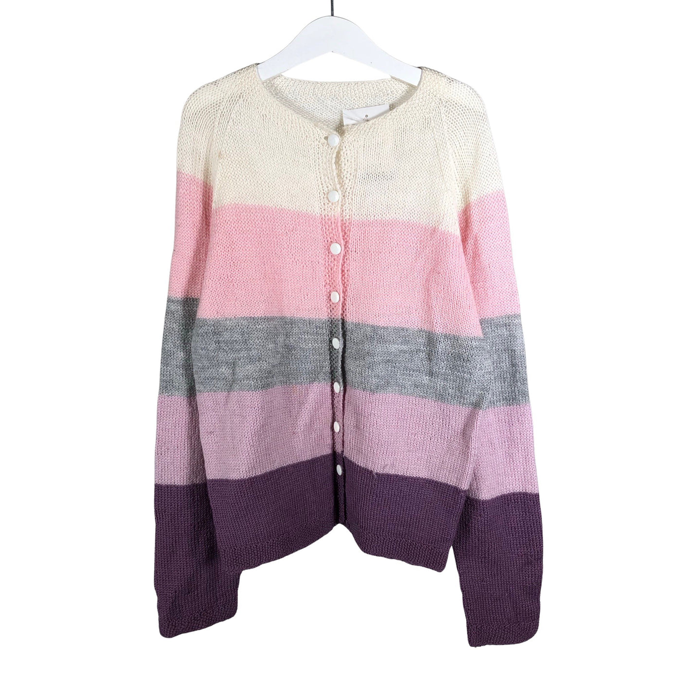 Unisex Handmade - Neuletakki, koko 140 - 146 - Vaaleanpunainen (1)