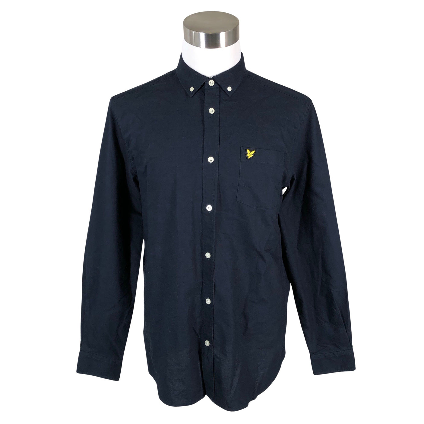 Miesten Lyle&Scott - Kauluspaita, koko L - Sininen (1)