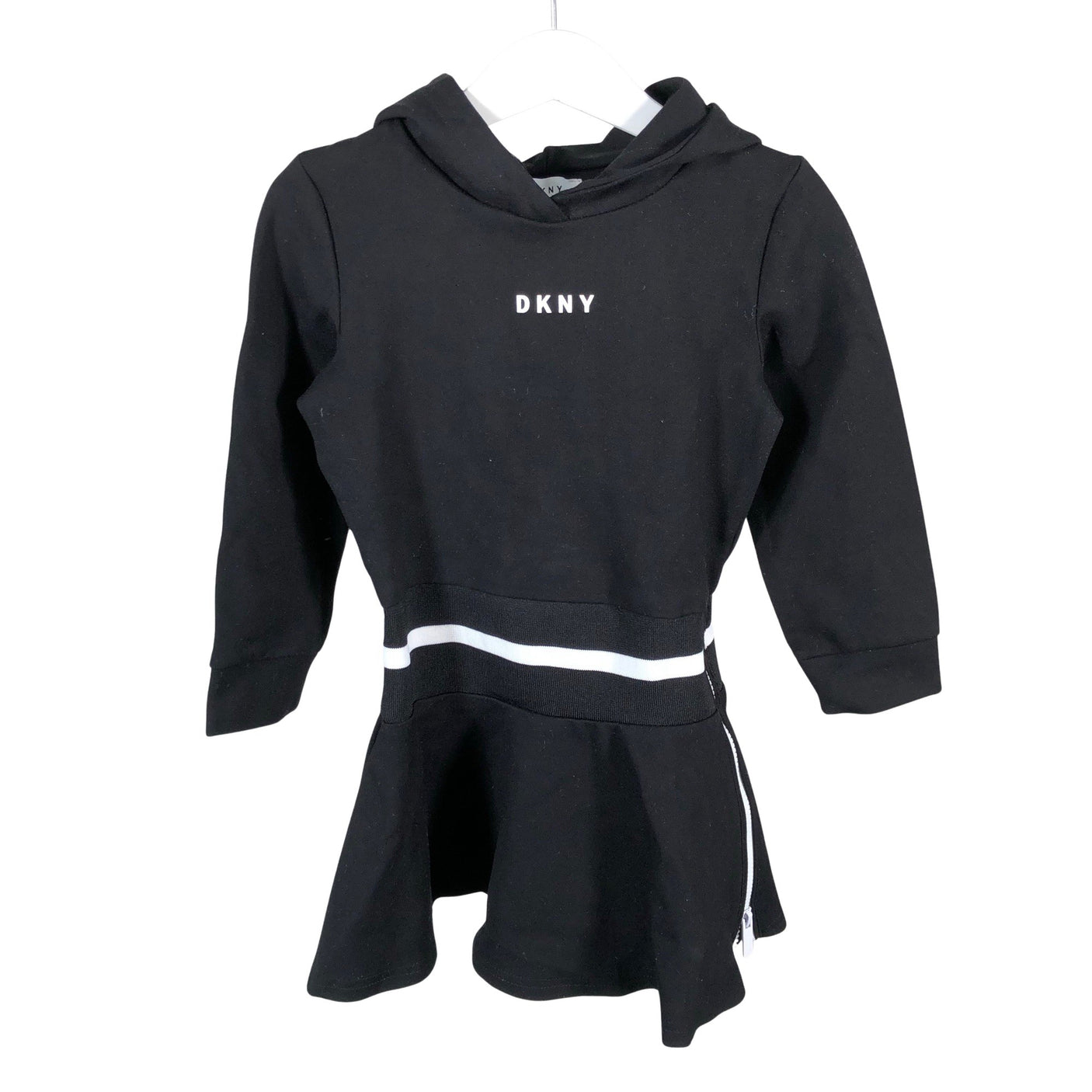 Tyttöjen DKNY - Collegemekko, koko 104 - 110 - Musta (1)