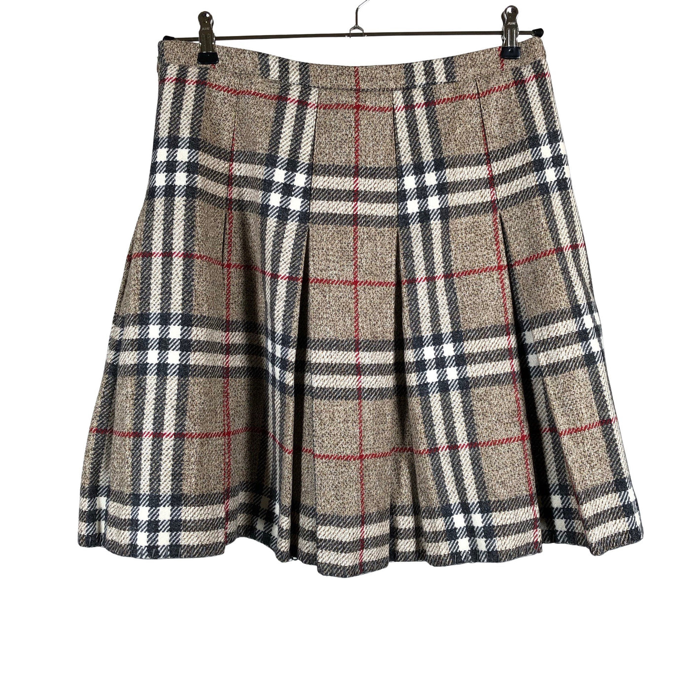 Naisten Burberry - Vekkihame, koko 40 - Ruskea (2)