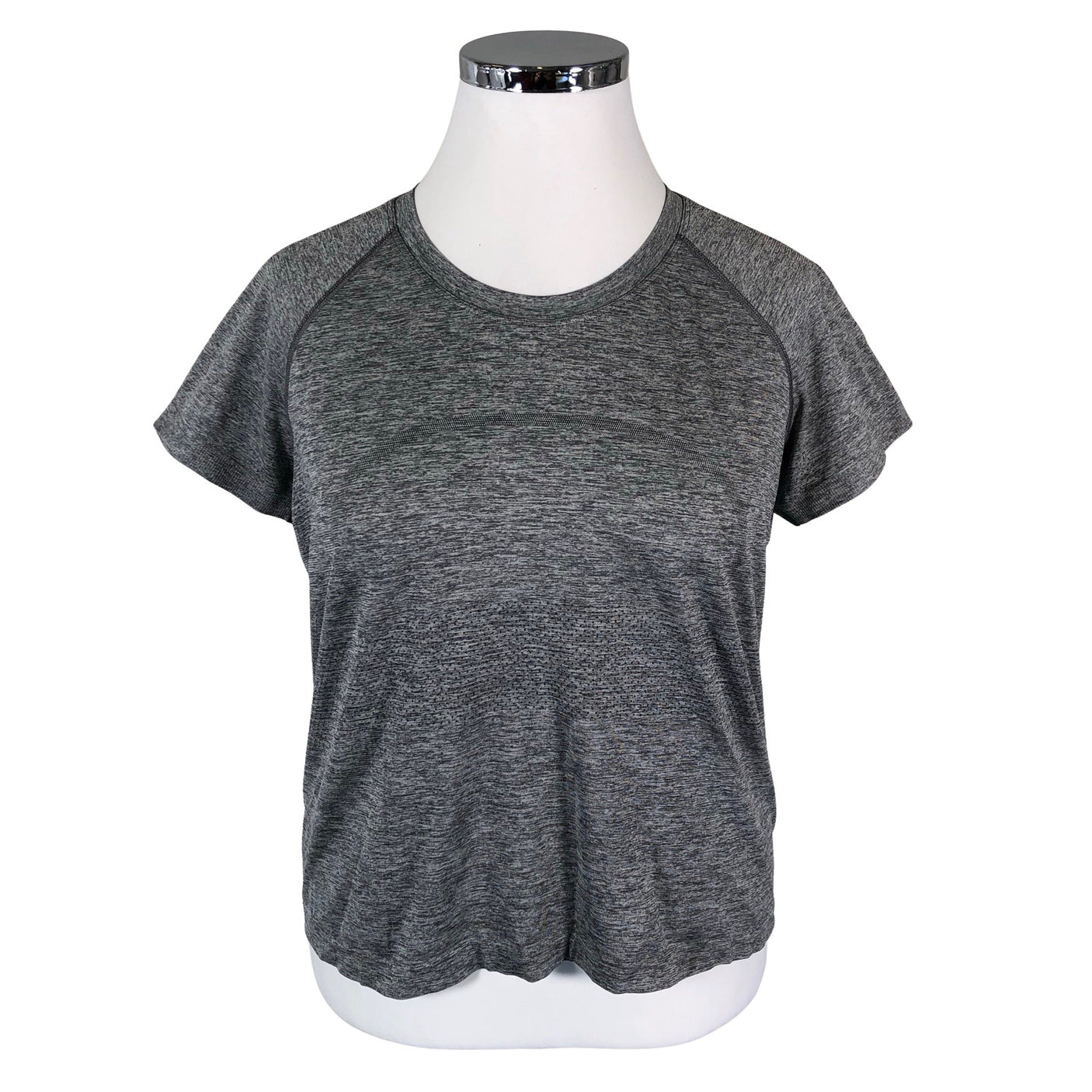 Naisten Lululemon - Urheilupaita, lyhyet hihat, koko 42 - Harmaa (1)