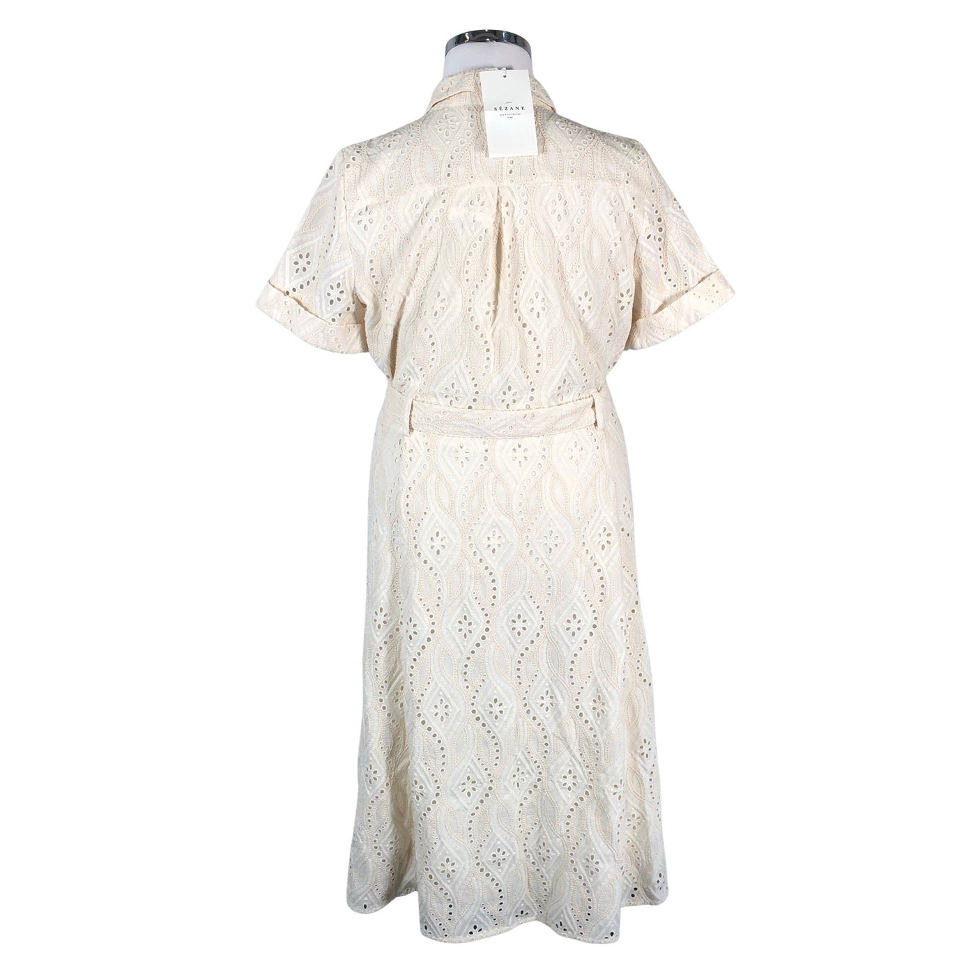Naisten Sézane - Kangasmekko, koko 44 - Beige (2)