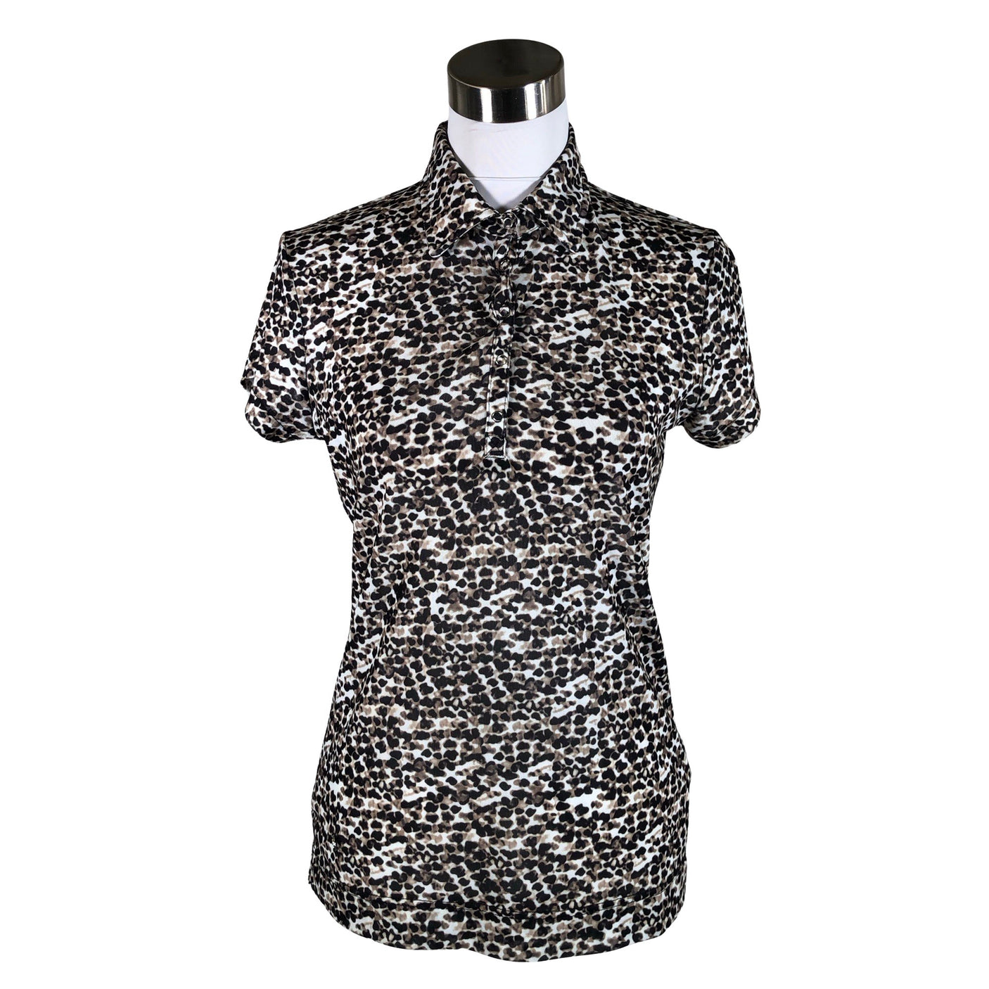 Naisten Daily Sports - Urheilupaita, lyhyet hihat, koko 38 - Ruskea (1)