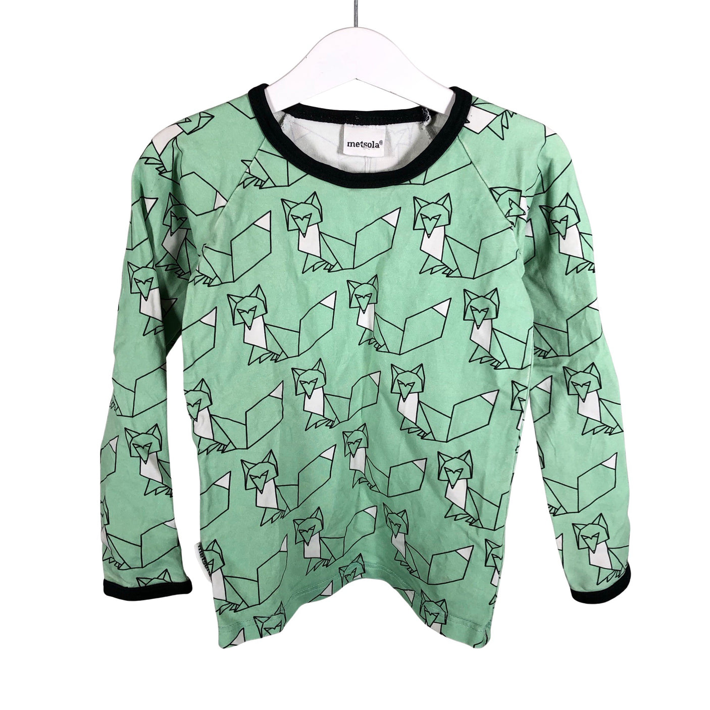 Unisex Metsola - Trikoopaita, koko 110 - 116 - Vihreä (1)