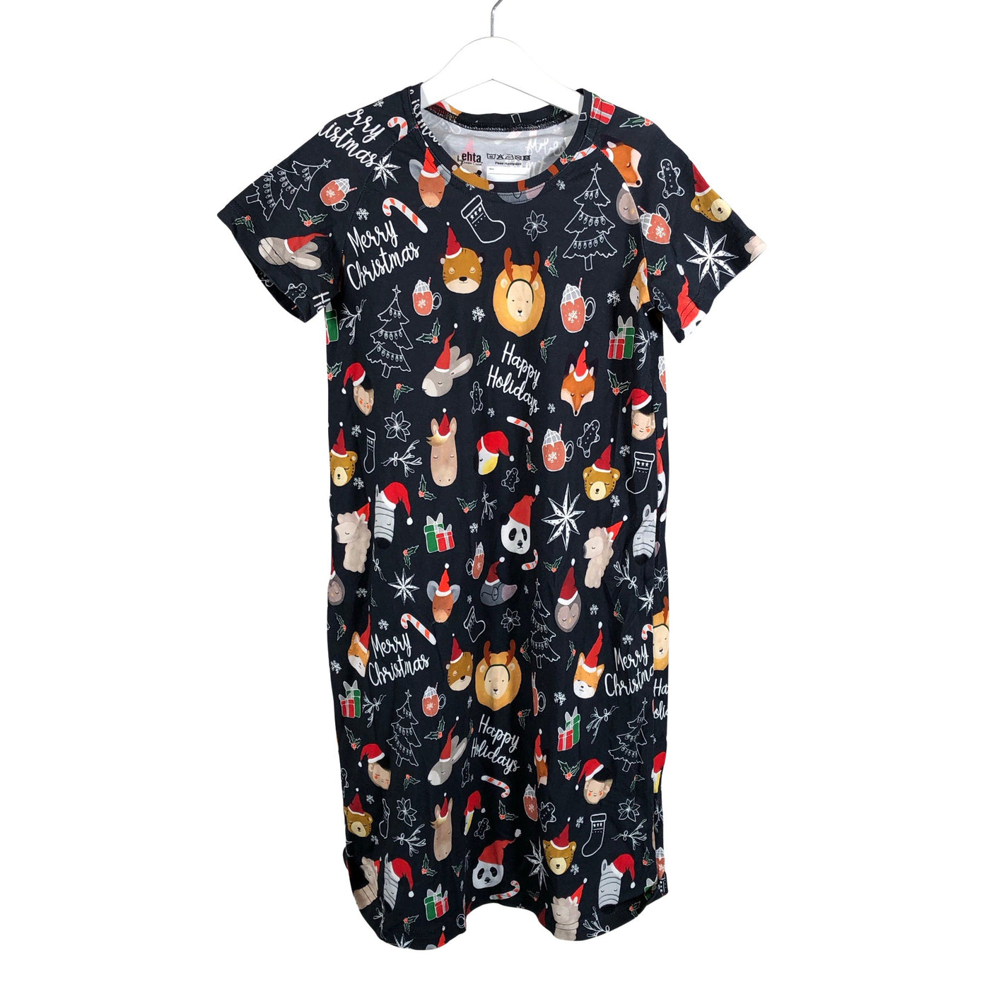 Tyttöjen Ehta - Trikoomekko, koko 146 - 152 - Musta (1)