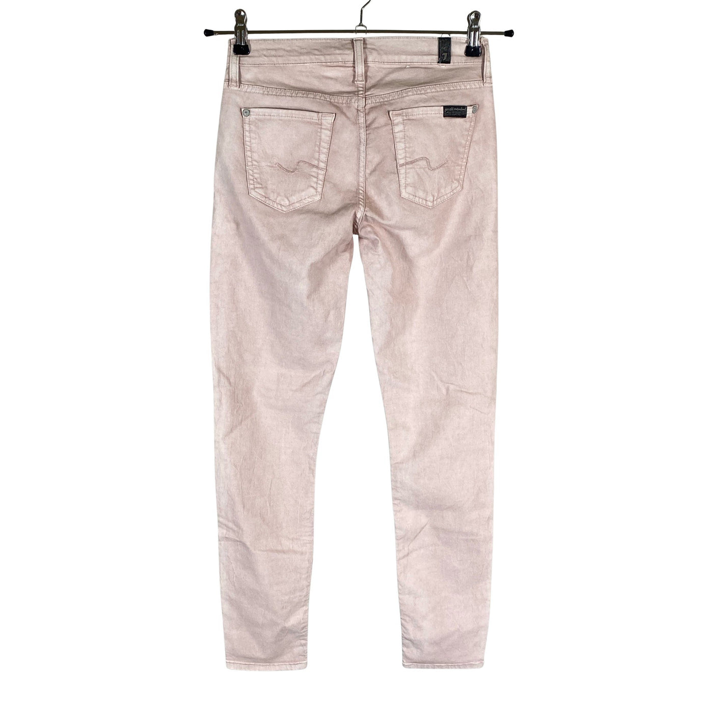 Naisten 7 for all mankind - Farkut, koko W26 - Vaaleanpunainen (2)