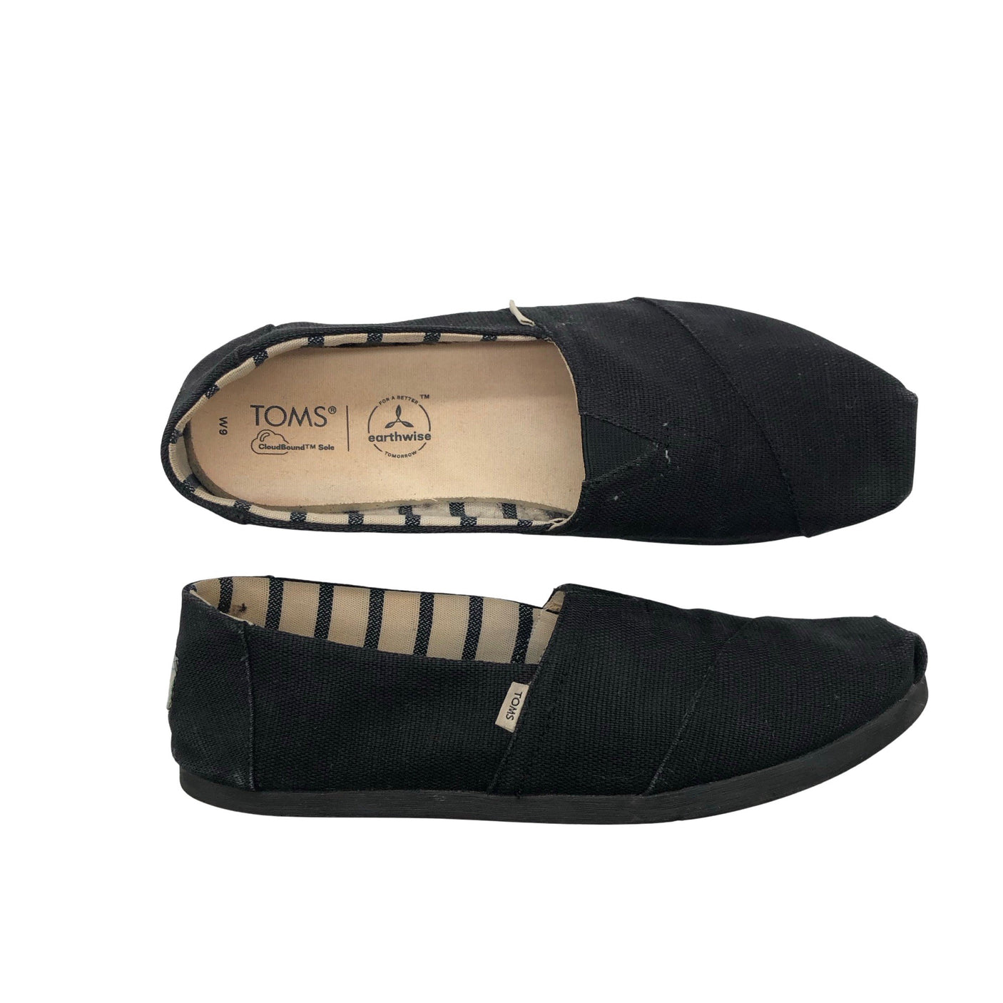 Naisten Toms - Loaferit, koko 40 - Musta (1)