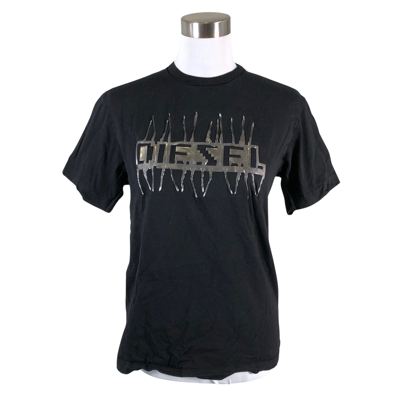 Naisten Diesel - T-paita, koko 38 - Musta (1)