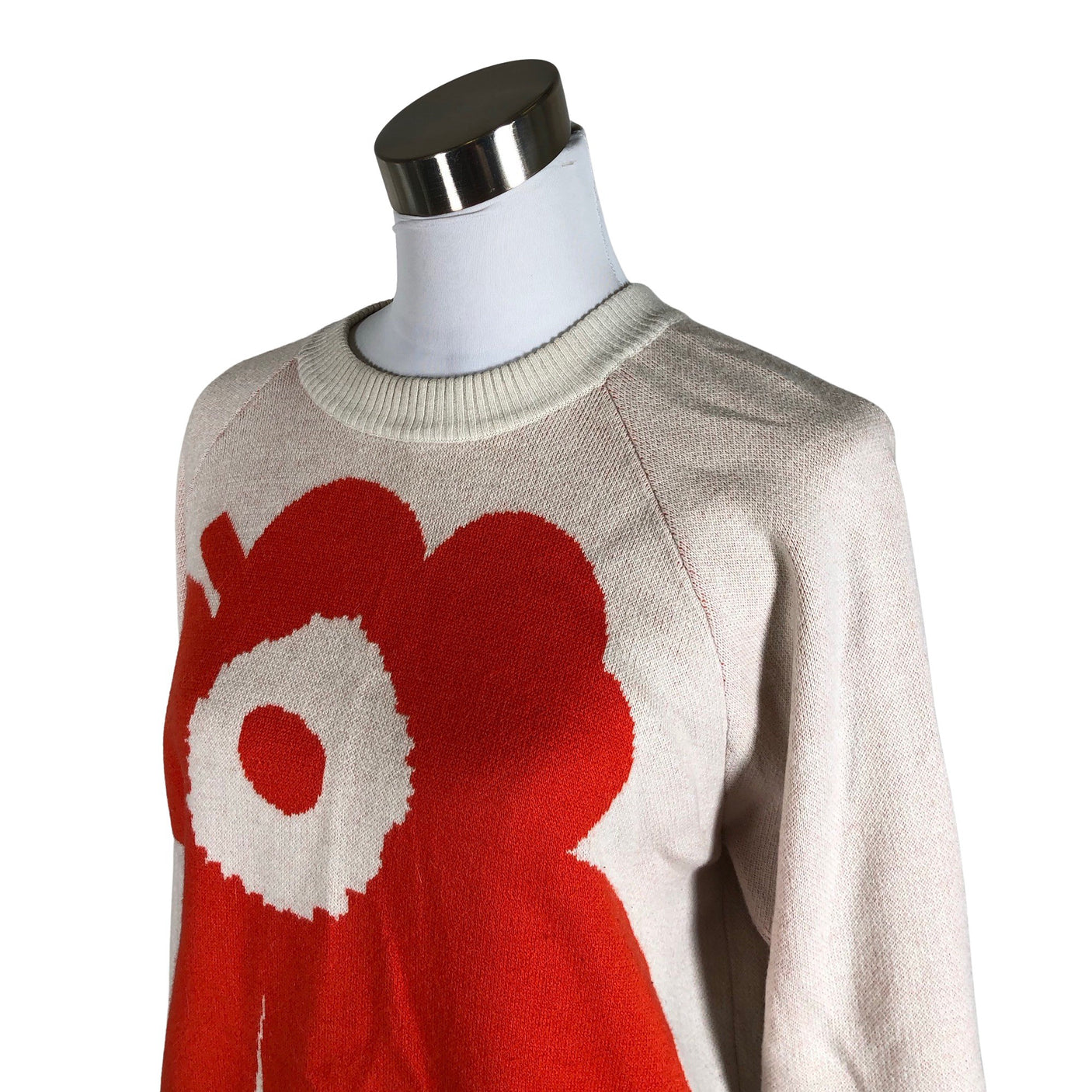 Naisten Marimekko - Neulepaita, koko 34 - Luonnonvalkoinen (3)