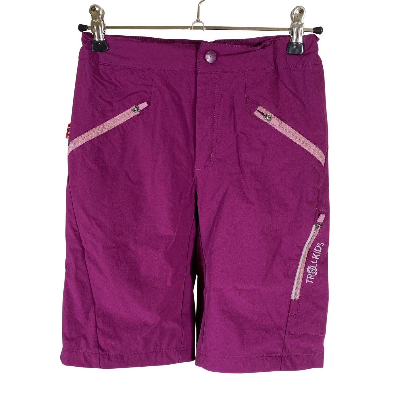 Unisex Trollkids - Urheilushortsit, koko 122 - 128 - Violetti (1)