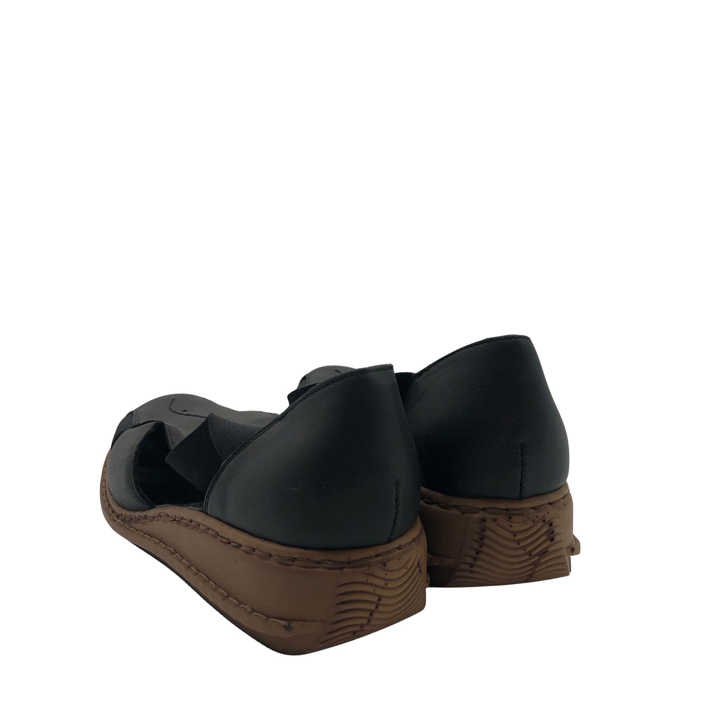 Naisten Rieker - Loaferit, koko 41 - Musta (2)
