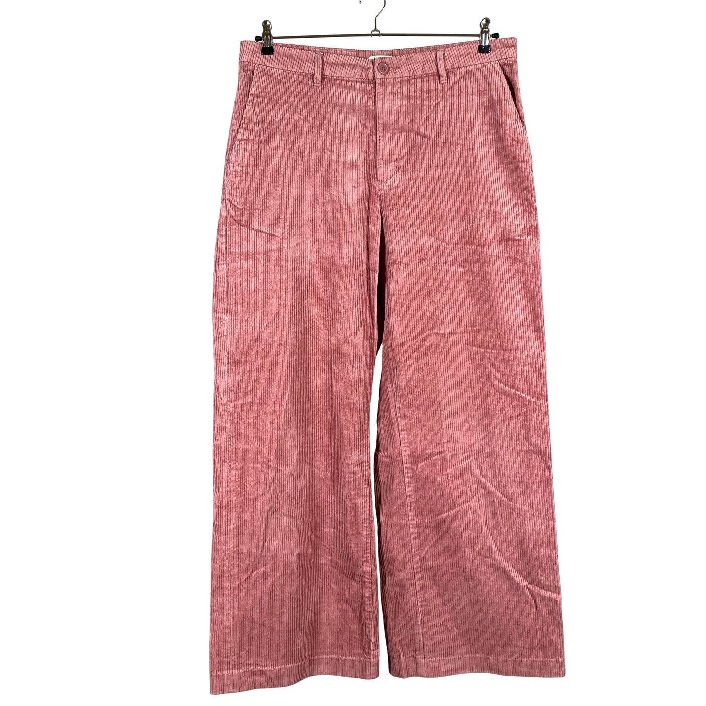 Naisten Lindex - Kangashousut, koko 46 - Pinkki (1)