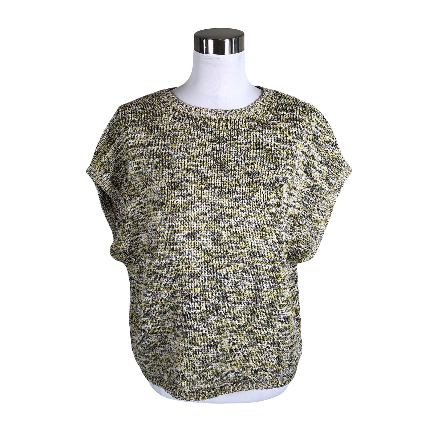 Naisten Handmade - Neuleliivi, koko 40 - Harmaa (1)