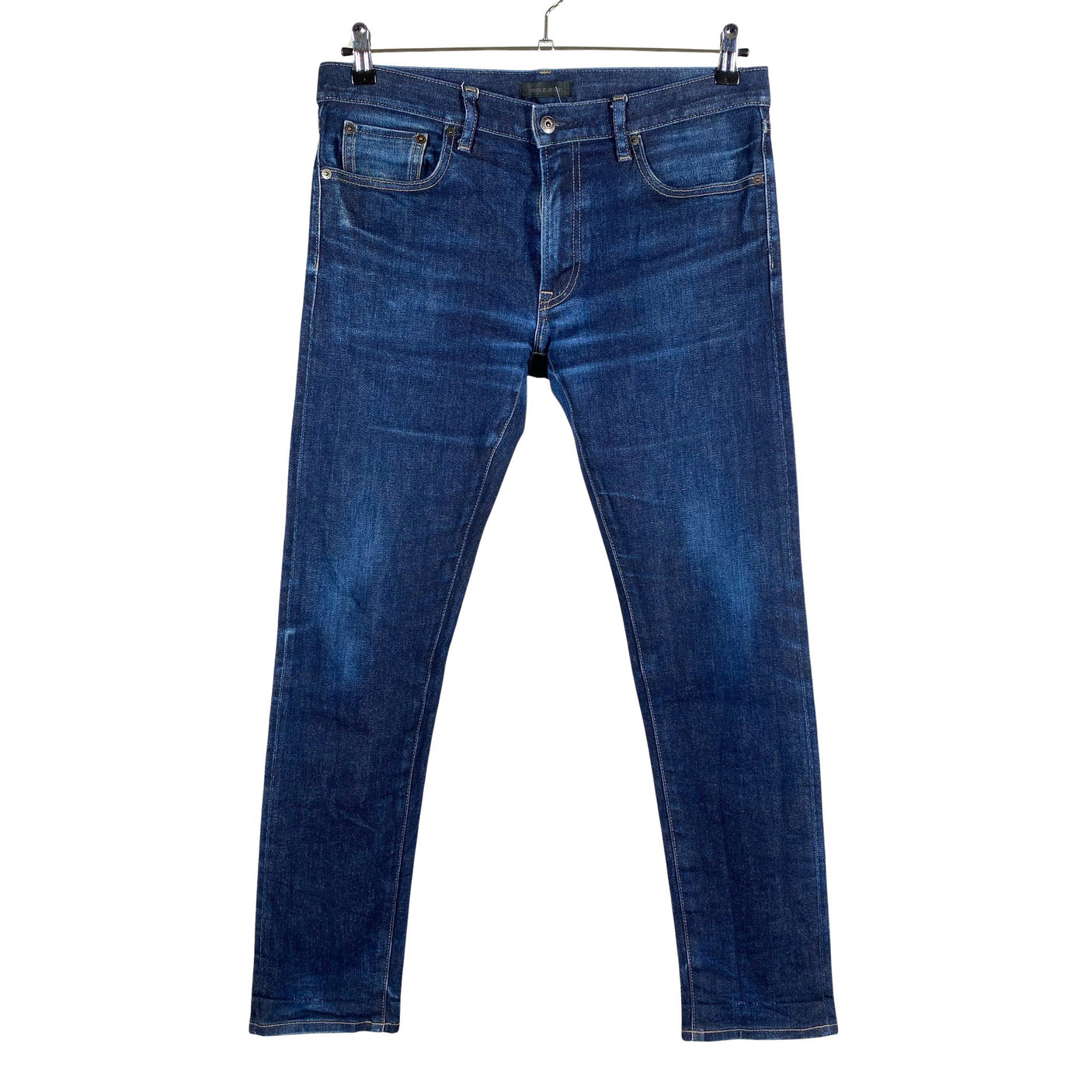 Naisten Uniqlo - Farkut, koko W34 - Sininen (1)