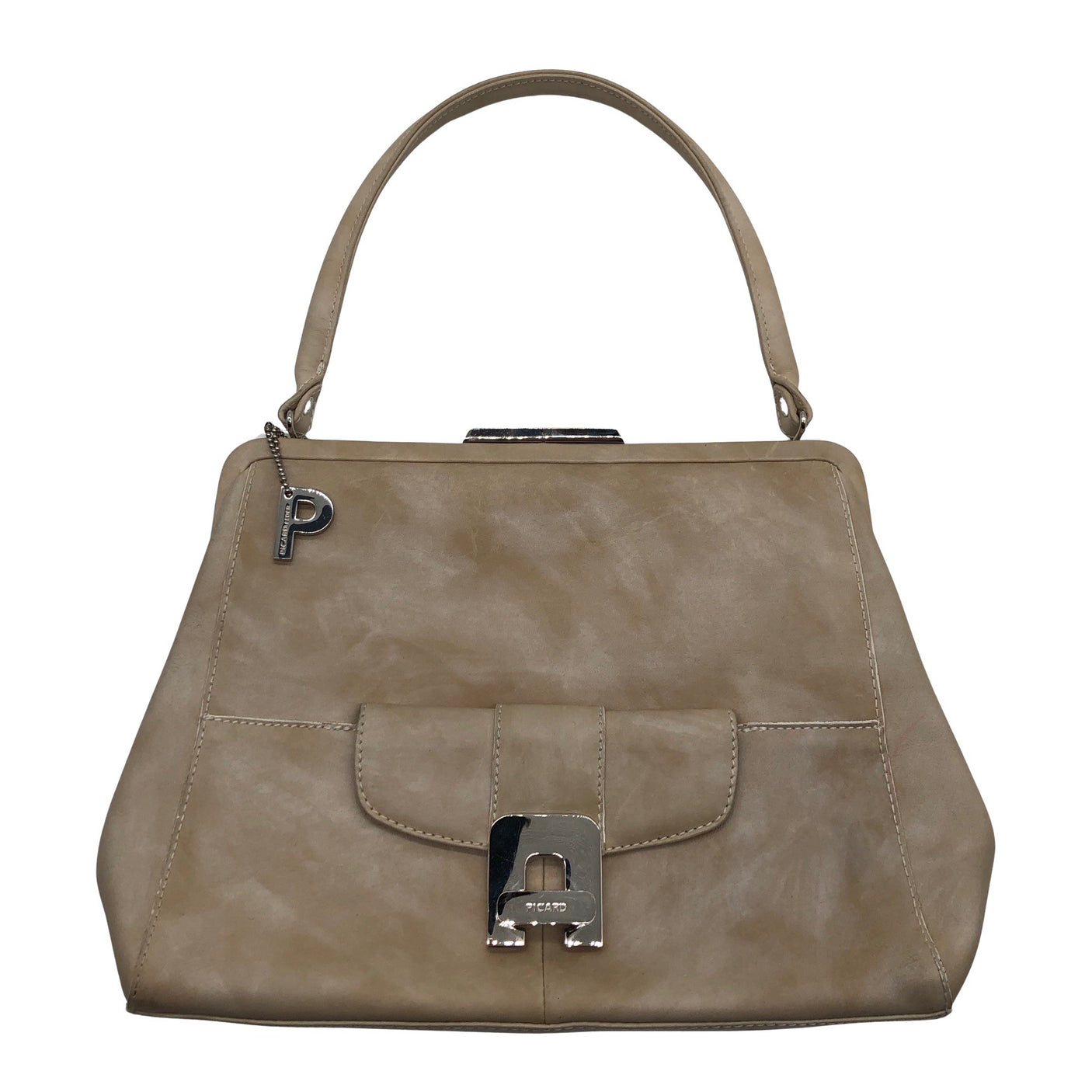 Naisten Picard - Käsilaukku, koko Midi - Beige (1)