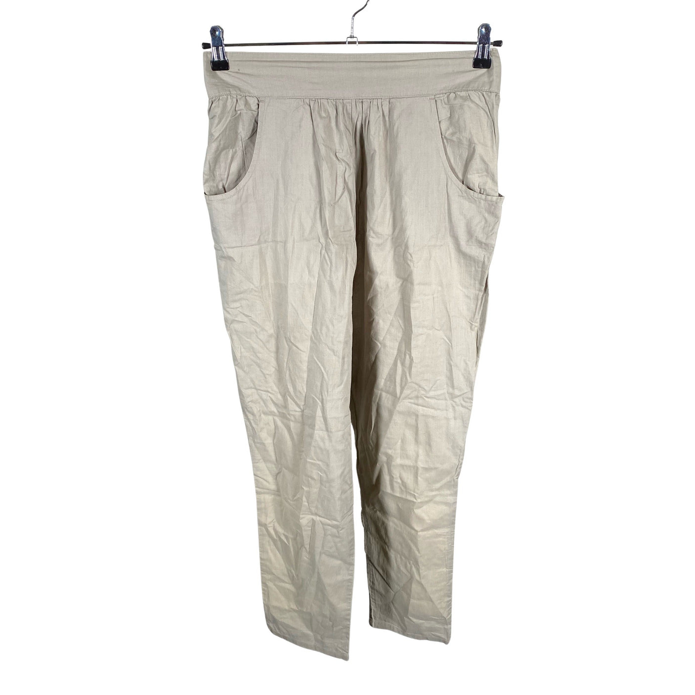 Naisten Benetton - Kangashousut, koko W30 - Beige (1)