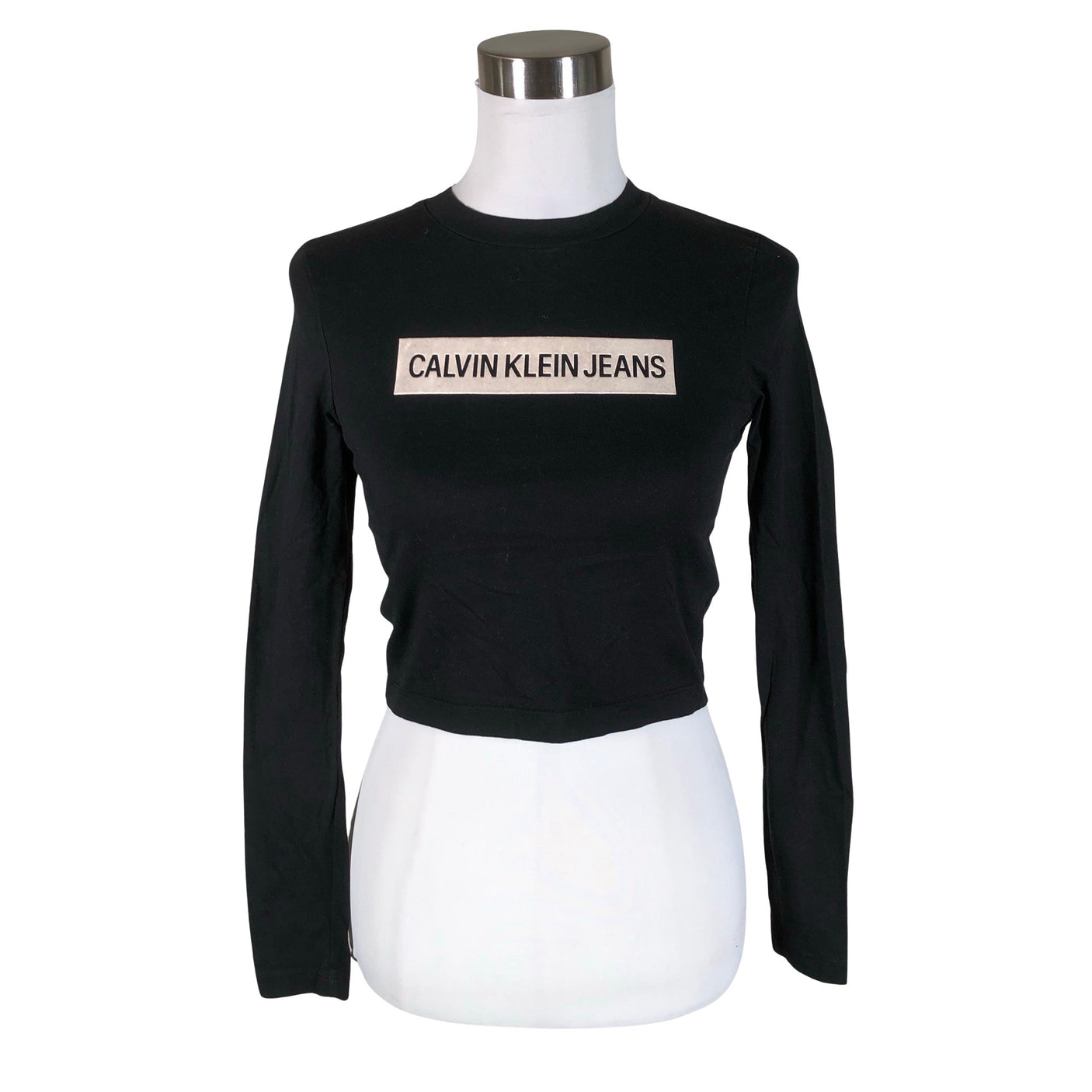 Naisten Calvin Klein - Trikoopaita, koko 34 - Musta (1)