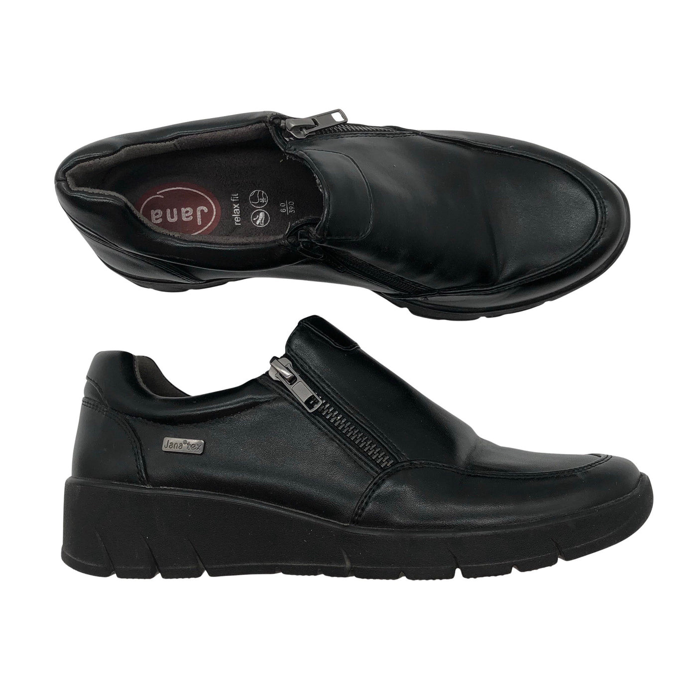 Naisten Jana - Kävelykengät, koko 39 - Musta (1)