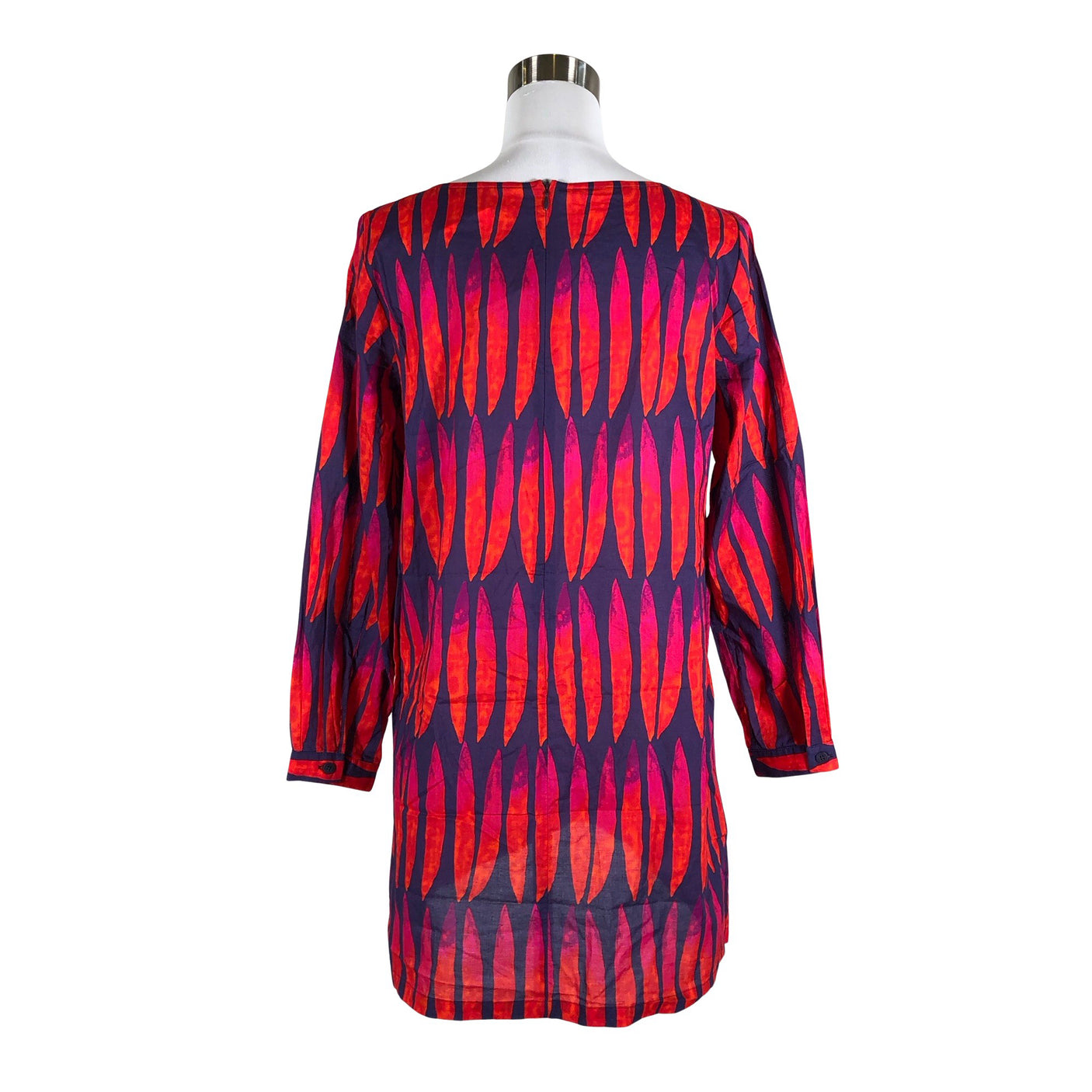 Naisten Marimekko - Sifonkitunika, koko 38 - Punainen (2)