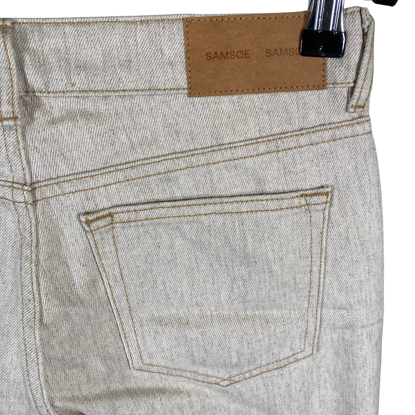 Naisten Samsoe&Samsoe - Farkut, koko W27 - Beige (3)