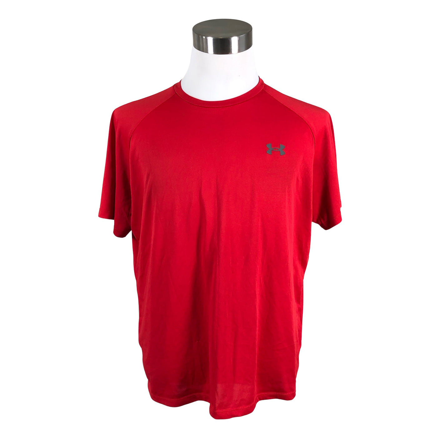 Miesten Under Armour - Urheilupaita, lyhyet hihat, koko L - Punainen (1)
